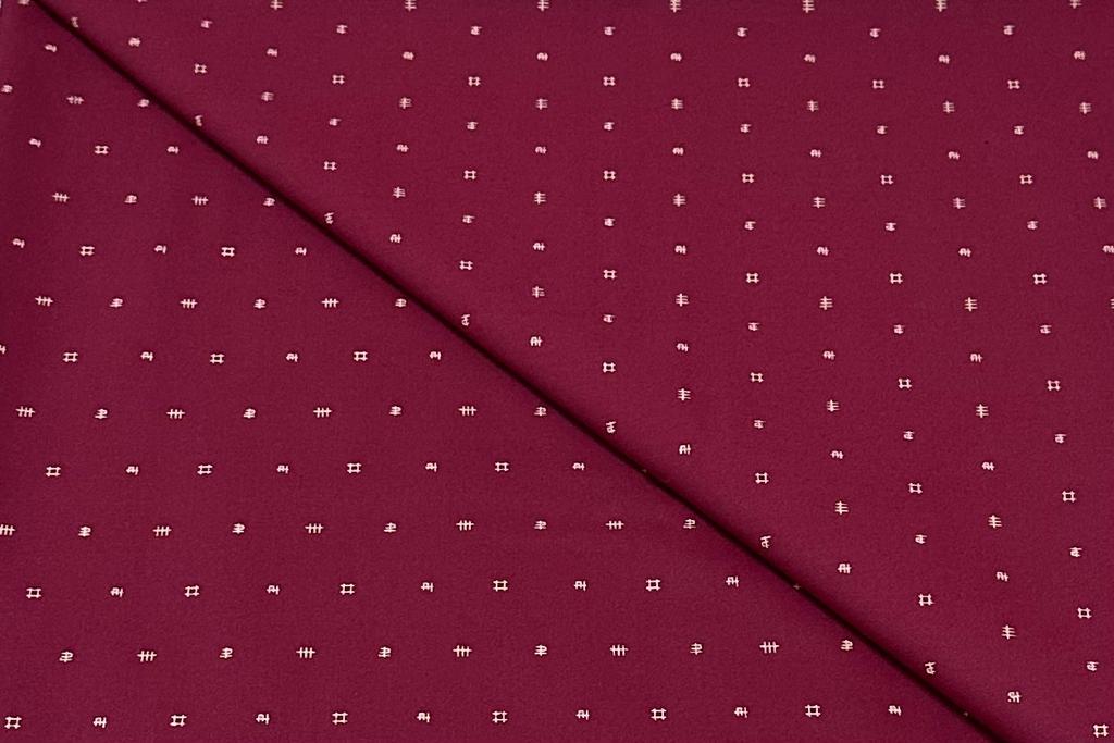 Siyaram's Red Colour Digital Printed Bamboo Shirt Fabric Starting at - Just Rs. 999! with Free Shipping & COD Options
