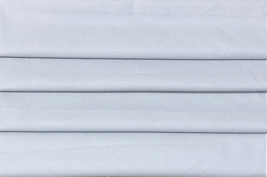 Silver Colour Dotted Texture Cotton Shirt Fabric (Length-2.50 Meter | Width-34 Inch) Starting at - Just Rs. 699! with Free Shipping & COD Options
