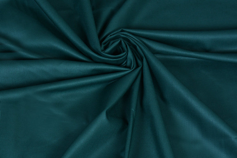 Dark Green Plain Cotton Shirt Fabric (Length-2.25 Meter | Width-34 Inch) Starting at - Just Rs. 699! with Free Shipping & COD Options