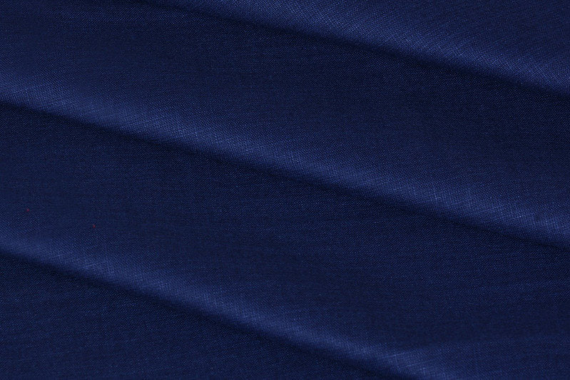 Navy Blue Cotton Linen Shirt Fabric Starting at - Just Rs. 549! with Free Shipping & COD Options