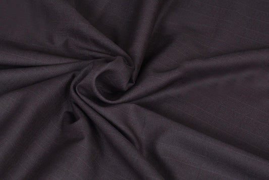 Chocolate Brown Light Checks Lycra Pant Fabric Starting at - Just Rs. 749! with Free Shipping & COD Options