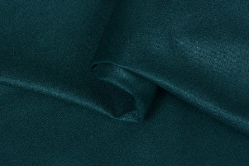 Dark Green Plain Cotton Shirt Fabric (Length-2.25 Meter | Width-34 Inch) Starting at - Just Rs. 699! with Free Shipping & COD Options