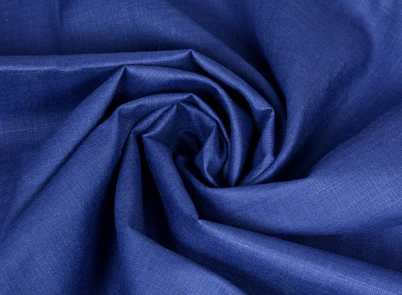 Navy Blue Cotton Linen Shirt Fabric Starting at - Just Rs. 549! with Free Shipping & COD Options