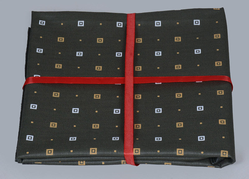 Seaweed Green Magic Print Cotton Shirt Fabric (Length-2.25 Meter | Width-34 Inch) Starting at - Just Rs. 499! with Free Shipping & COD Options