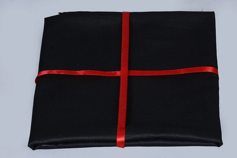 Plain Black Pure Cotton Shirt Fabric Starting at - Just Rs. 699! with Free Shipping & COD Options