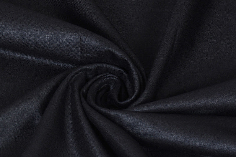 Plain Black Cotton Shirt Fabric with Khaki Pant Fabric Combo Starting at - Just Rs. 799! with Free Shipping & COD Options