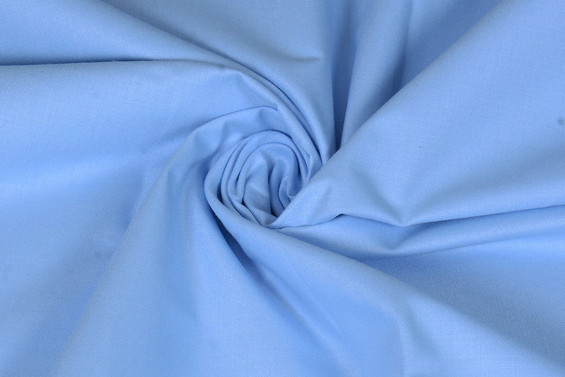 Light Blue Egyptian Giza Cotton Shirt Fabric with Black Pant Fabric Combo Starting at - Just Rs. 999! with Free Shipping & COD Options