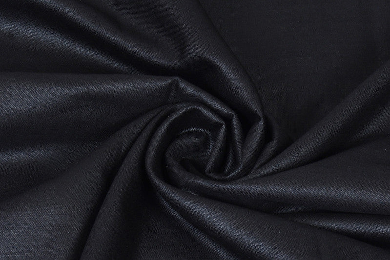 Plain Black Cotton Shirt Fabric With Steel Grey Pant Fabric Combo Starting at - Just Rs. 799! with Free Shipping & COD Options