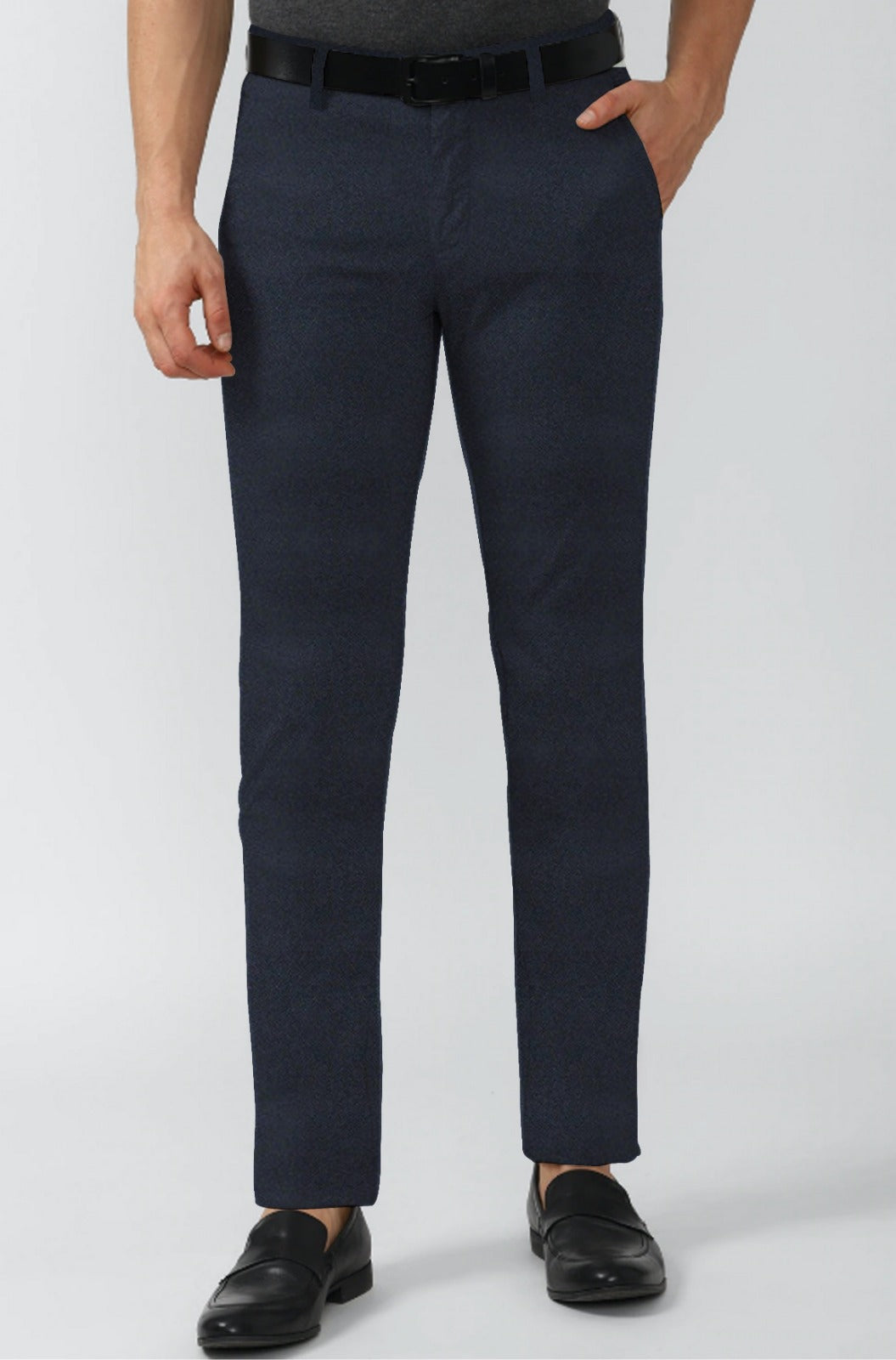 Plain Black Matte Finish Comfortable Pant Fabric Starting at - Just Rs. 799! with Free Shipping & COD Options