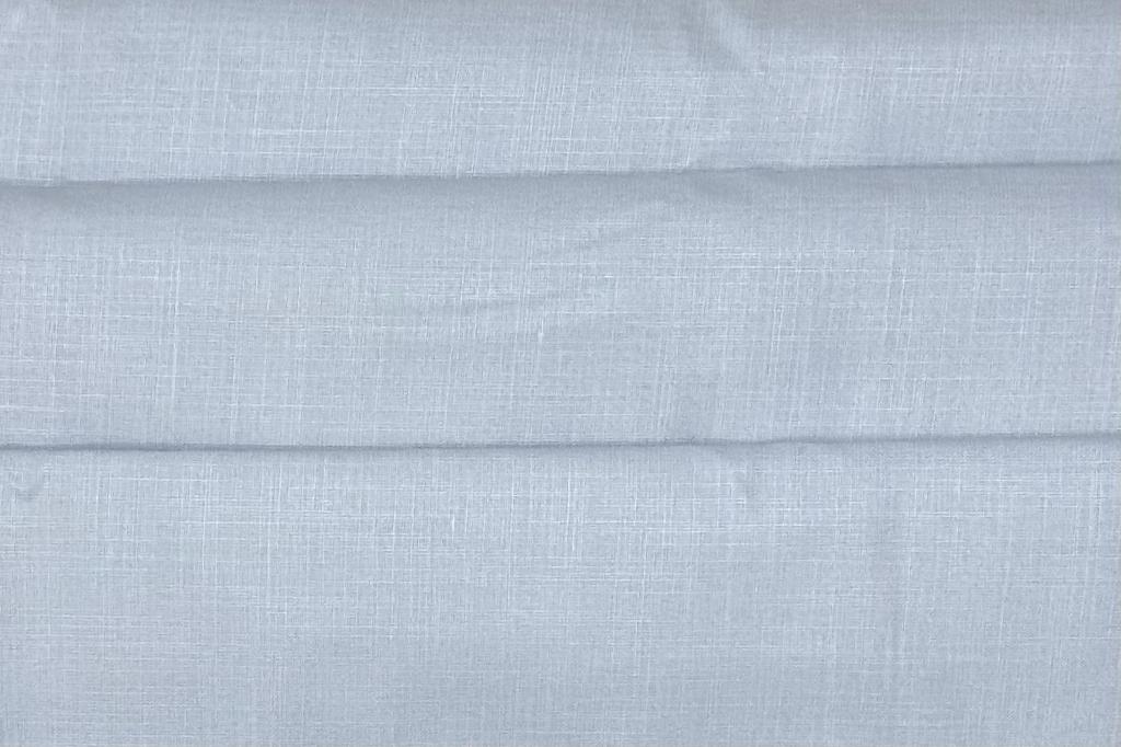 Silver Grey Plain Heavy Quality Cotton Linen Shirt Fabric (Length-2.25 Meter | Width-34 Inch) Starting at - Just Rs. 749! with Free Shipping & COD Options