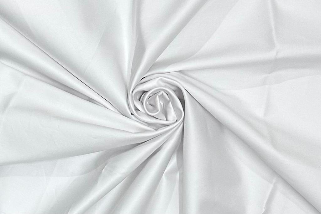 Plain White Premium Finish Egyptian Giza Cotton Shirt Fabric Starting at - Just Rs. 699! with Free Shipping & COD Options