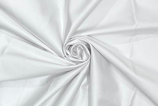 Plain White Premium Finish Egyptian Giza Cotton Shirt Fabric Starting at - Just Rs. 699! with Free Shipping & COD Options
