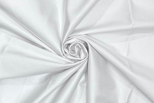 Plain White Premium Finish Egyptian Giza Cotton Shirt Fabric Starting at - Just Rs. 899! with Free Shipping & COD Options