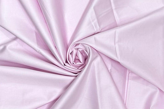 Plain Light Pink Premium Finish Egyptian Giza Cotton Shirt Fabric Starting at - Just Rs. 699! with Free Shipping & COD Options