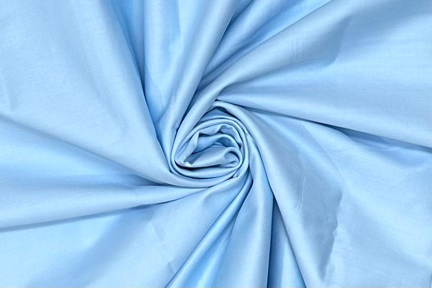 Light Blue Premium Finish Egyptian Giza Cotton Shirt Fabric Starting at - Just Rs. 699! with Free Shipping & COD Options