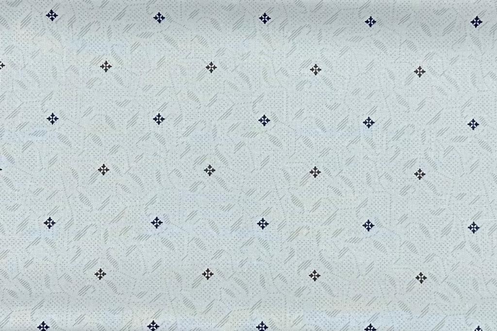 Pista Colour with Geometric Print Cotton Shirt Fabric (Length-2.25 Meter | Width-34 Inch) Starting at - Just Rs. 649! with Free Shipping & COD Options