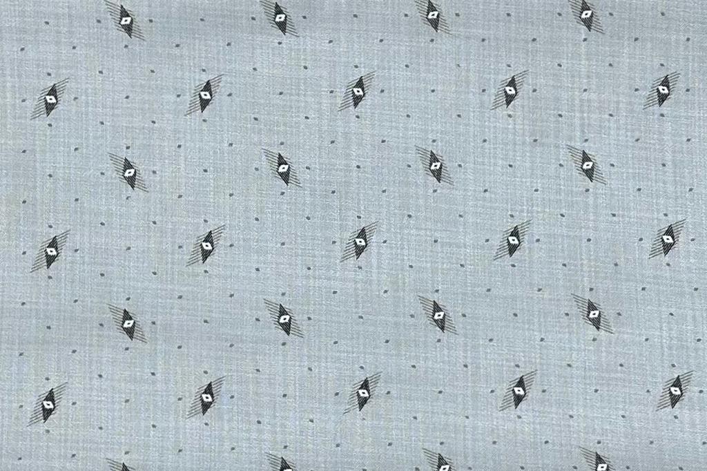 Cardamon Colour with Geometric Prints Cotton Shirt Fabric (Length-2.25 Meter | Width-34 Inch) Starting at - Just Rs. 699! with Free Shipping & COD Options