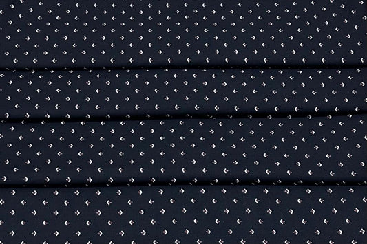 Black Colour Digital Printed Cotton Shirt Fabric (Length-1.60 Meter | Width-58 Inch) Starting at - Just Rs. 899! with Free Shipping & COD Options