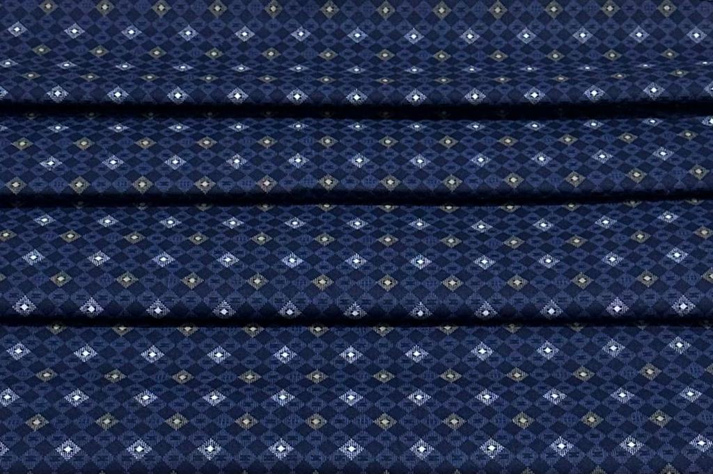 Royal Blue Giza Finish Digital Printed Cotton Shirt Fabric (Length-2.25 Meter | Width-34 Inch) Starting at - Just Rs. 649! with Free Shipping & COD Options
