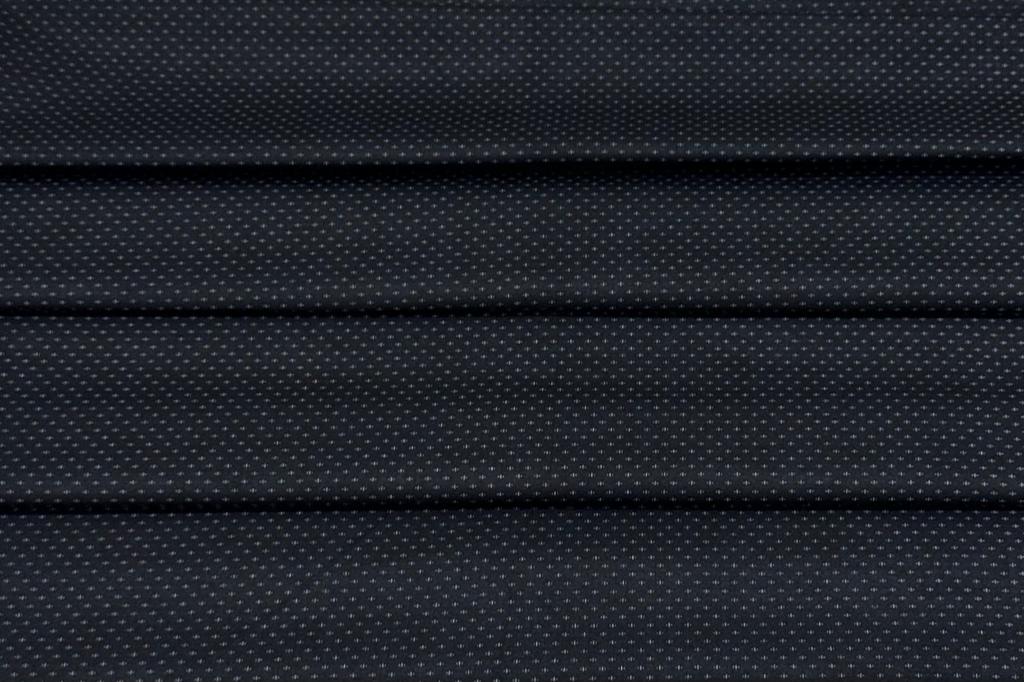 Black Colour Dotted Print Cotton Shirt Fabric (Length-2.25 Meter | Width-34 Inch) Starting at - Just Rs. 599! with Free Shipping & COD Options