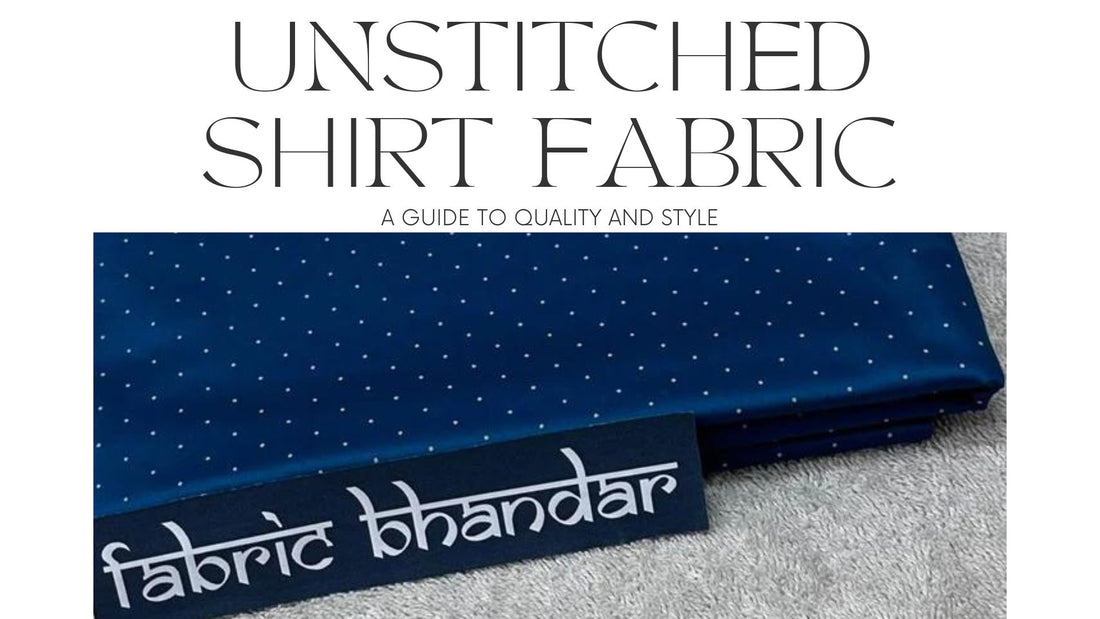 Unstitched Shirt Fabric