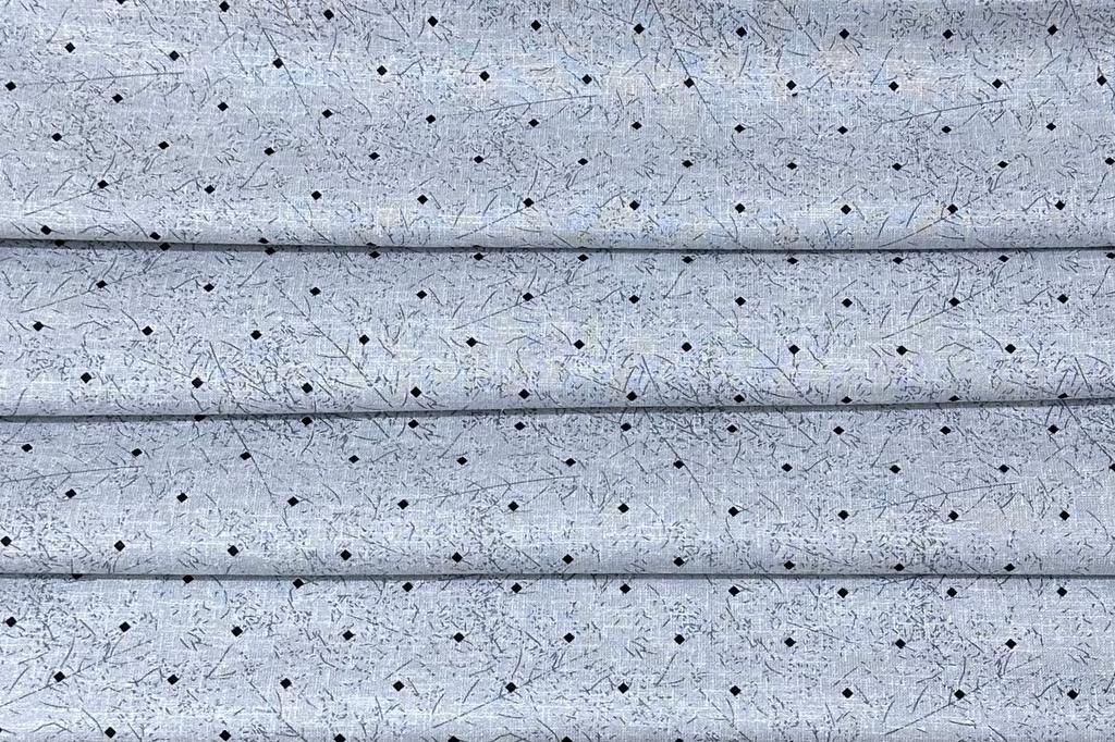 Light Grey Geometric Prints Cotton Shirt Fabric (Length-2.50 Meter | Width-34 Inch) Starting at - Just Rs. 899! with Free Shipping & COD Options