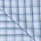 Siyaram's Light Blue with Small Dark Blue Checks Cotton Premium Quality Shirt Fabric (Length-1.60 Meter | Width-58 Inch) Starting at - Just Rs. 749! with Free Shipping & COD Options