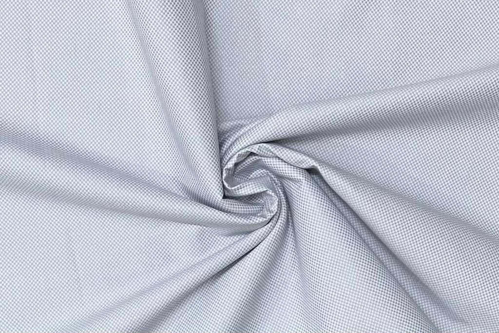 Silver Colour Dotted Texture Cotton Shirt Fabric (Length-2.50 Meter | Width-34 Inch) Starting at - Just Rs. 699! with Free Shipping & COD Options