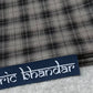 Light Brown with Classy Big Black Checks Cotton Shirt Fabric Starting at - Just Rs. 549! with Free Shipping & COD Options