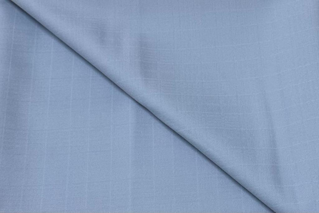 Ice Blue Light Checks Lycra Pant Fabric Starting at - Just Rs. 749! with Free Shipping & COD Options