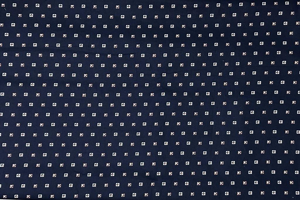 Navy Blue Digital Printed Pure Cotton Shirt Fabric Starting at - Just Rs. 599! with Free Shipping & COD Options