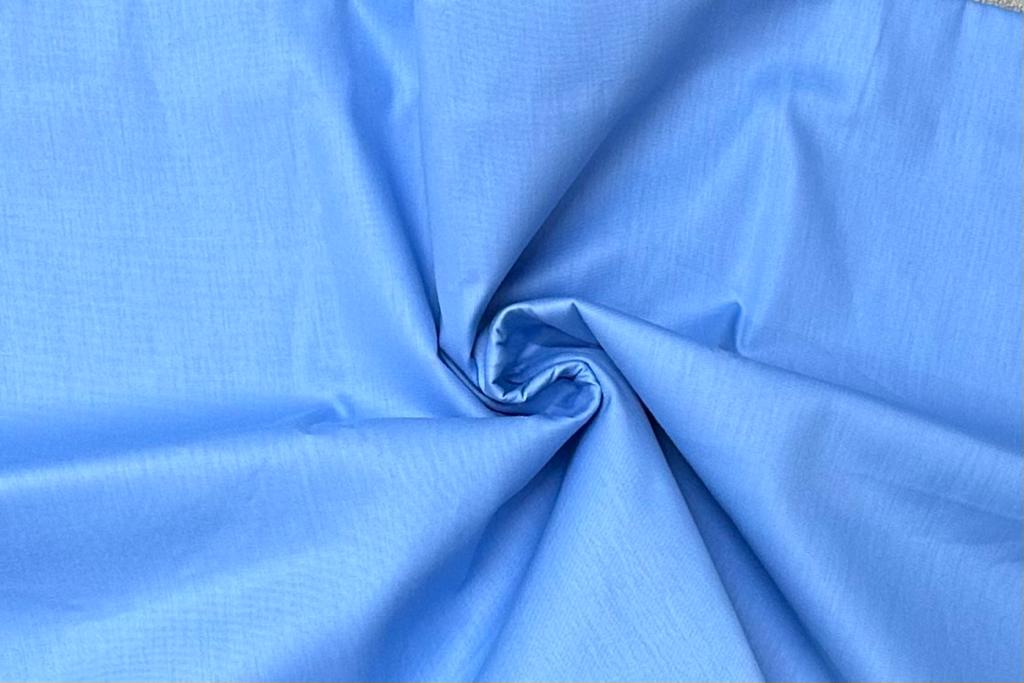 Plain Blue Pure Cotton Shirt Fabric Starting at - Just Rs. 699! with Free Shipping & COD Options