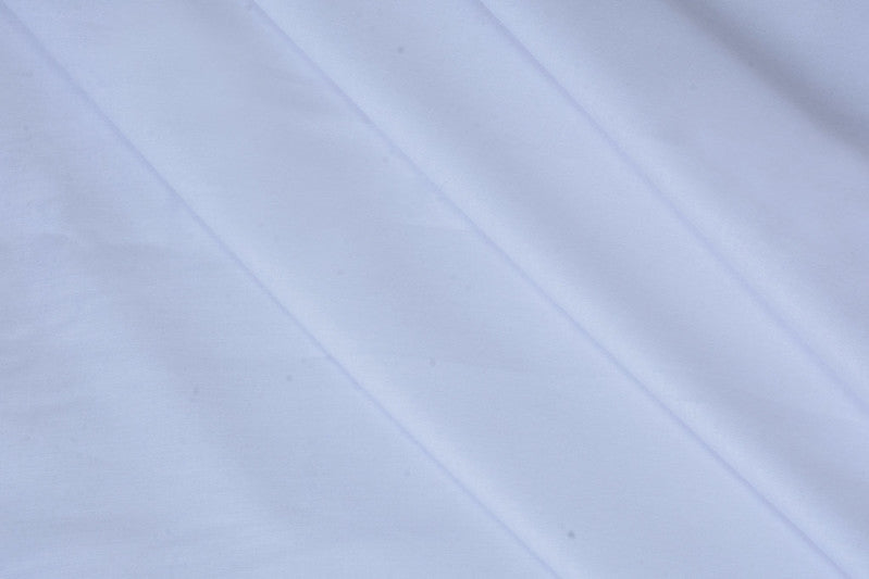 White Plain Cotton Shirt Fabric (Length-1.60 Meter | Width-58 Inch) Starting at - Just Rs. 599! with Free Shipping & COD Options