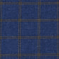 Dark Blue Tweed Fabric with Big Gold Checks ( 2 Meter Cut Piece) Starting at - Just Rs. 1199! with Free Shipping & COD Options