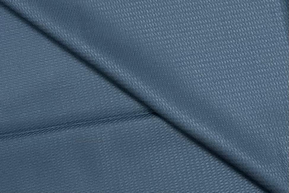 Greyish Blue Dobby Textured Stretchable Pant Fabric (Length-1.20 Meter | Width-58 Inch) Starting at - Just Rs. 699! with Free Shipping & COD Options