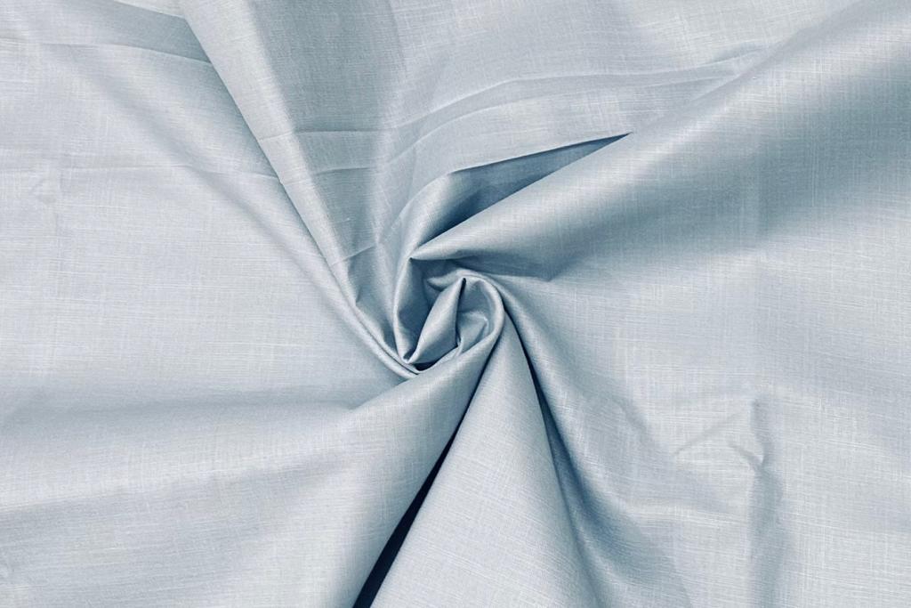Silver Grey Plain Heavy Quality Cotton Linen Shirt Fabric (Length-2.25 Meter | Width-34 Inch) Starting at - Just Rs. 749! with Free Shipping & COD Options