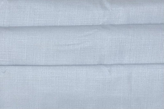 Silver Grey Plain Heavy Quality Cotton Linen Shirt Fabric (Length-2.25 Meter | Width-34 Inch) Starting at - Just Rs. 749! with Free Shipping & COD Options