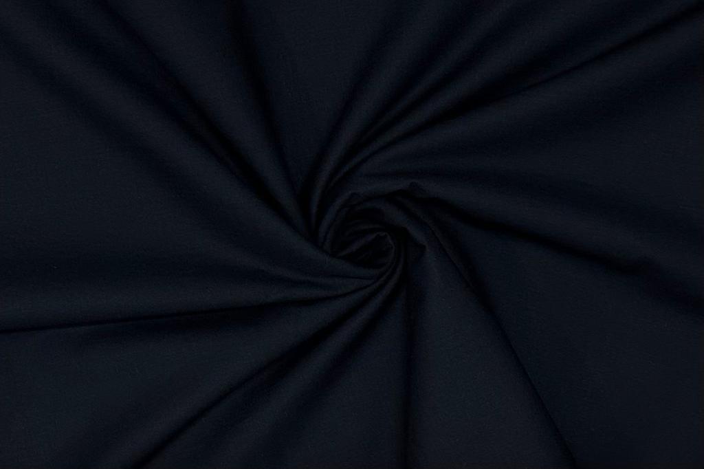 Siyaram's Bipasha Quality Black Plain Cotton Shirt Fabric (Length-1.60 Meter | Width-58 Inch)